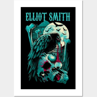 ELLIOT SMITH RAPPER MUSIC Posters and Art